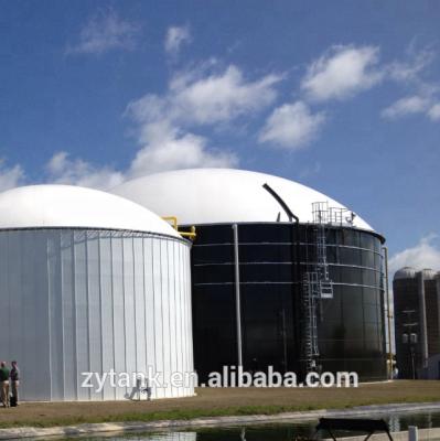 China Chinese Heating System BSL Biogas Anaerobic Reactor Glass Steel Cylinder Tank for Factories or Farms for sale