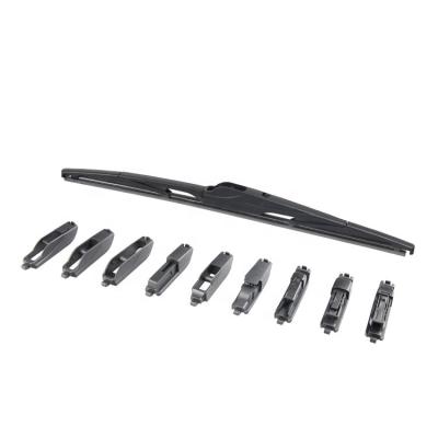 China 100% Natural Rubber OEM High End Factory Custom Windshield Wiper Blades With Arm Set for sale