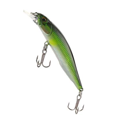 China 1pcs 70mm Minnow Wobbler 5g Minnow Bionic Downhill Carp Bass Tackle Durable Artificial Hard Bait for sale