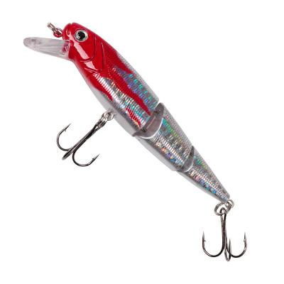 China New Durable Simulated Deep Water High Reflection Floating Plastic Minnow Common Lure With Treble Hooks for sale