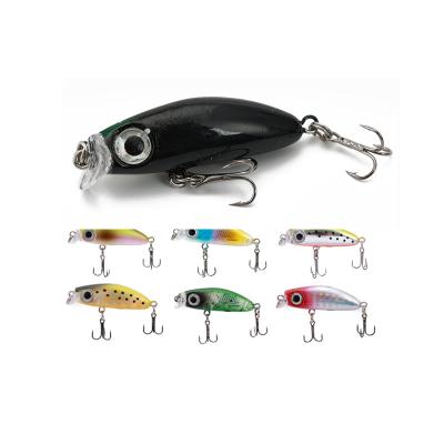 China Hot Selling Durable 42mm 3g Fishing Mini Popper Abs Plastic Lure Bait for sale