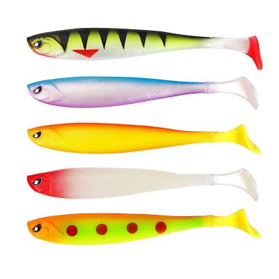 China 10g 12cm Soft Bait Fishing Lures Japan Fly Fishing Silicon Rubber Fish WH-SL009 Shad Artificial Bait Jig Head for sale