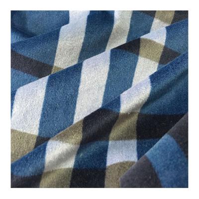 China High Quality Wicking Custom 100% Polyester Printed Warp Fleece Knitting Fabric For Blanket for sale