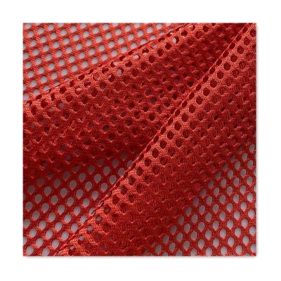 China Breathable Factory Hot Sale Thick Thick Polyester Mesh Fabric Clothing for sale