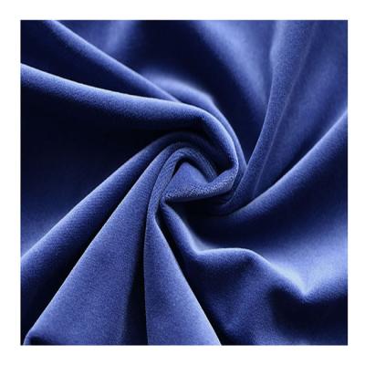 China 2022Hot Sale Memory 100% Warp-knitted Polyester Holland Velvet Fabric For Curtain And Sofa for sale