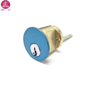 China High American Quality Standard Brass Round Rim Lock Cylinder Brass Door Lock for sale