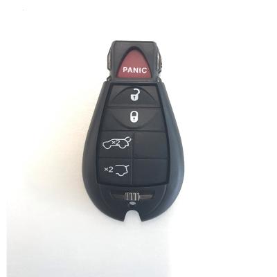 China Replacemnt Key Blanks 5 Button Car Key Shell For Dodge Chrysler for sale