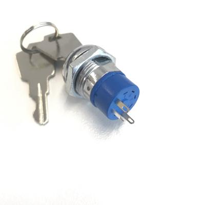 China Application Key Mute Key Switch Lock Zinc Alloy Wide Electric On-Off Master Lock Switch for sale