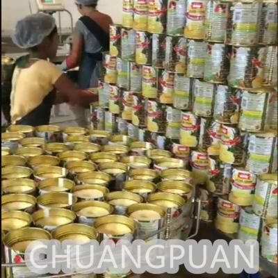 Chine 10-20 ligne de traitement du jus d'ananas Brix avec machine automatique de pellicule d'ananas à vendre