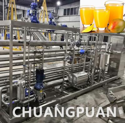 China Roestvrij staal mango sap drank productielijn voor hoge prestaties output Te koop