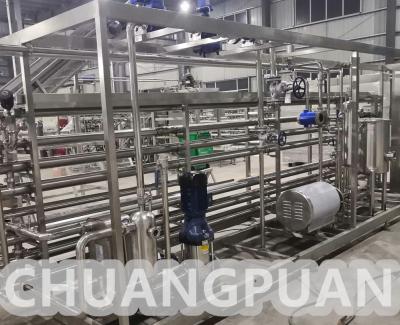 China 1000L - 8000L/H Edelstahl 304 UHT Sterilisator Hochtemperatur Sterilisationskapazität zu verkaufen