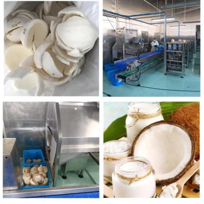 China 1000-10000 stuks/uur Capaciteit Coconut Water Extracting Processing Machine met kenmerken Te koop