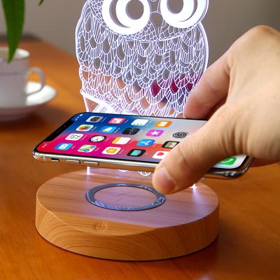 China Creative LED Display Innovative Products Wireless Powerbank Mobile Charger for sale