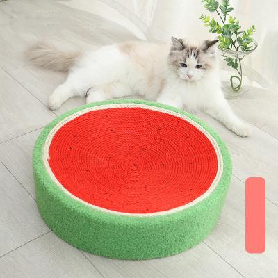 China New Viable Circular Cat Scratcher Cardboard Cat Scratcher Claw Basin Cat Scratcher Board Corrugated Paper House for sale