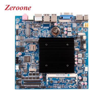 China Intel Celeron Fanless Processor J1900 / J1800 Desktop Motherboard for sale