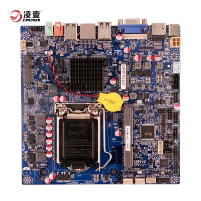 China Server / Workstation Zeroone H61 Motherboard LGA1155 Socket Mainboard DDR3 Support 2 / 3th Gen Intel I3 i5 I7 for sale