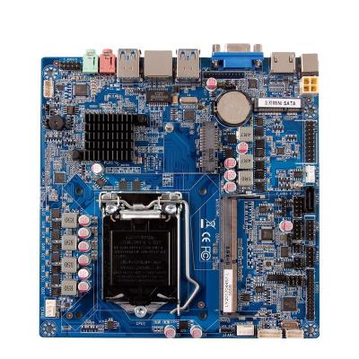 China ITX Motherboard LGA1151 Processor Support Intel H110 DDR4 16GB Desktop Core i3 i5 i7 Skylake Kabylake CPU for sale