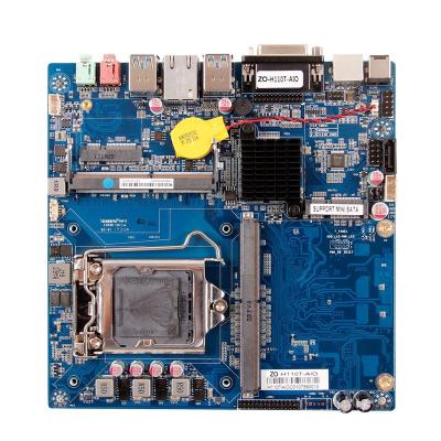 China Desktop ITX Motherboard LGA1151 Socket Intel H110 17*17cm For IPC And All In One PC for sale