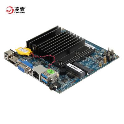 China x86 motherboard intel quad core j1900 itx edge computer computer help linux desktop 3G cheap nano fanless single wifi for sale