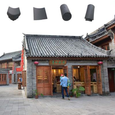 China Korean Asian style clay unglazed tiles for hanok house for sale