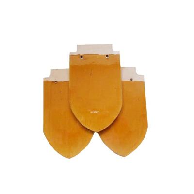 China Bright color fashion building villas roof use fish scale roof tile for sale for sale