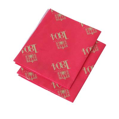 China Wholesale Customized Brand Anticurl Printed Tissue Paper Tissue Wrapping Tissue Paper For Garment/Book Flowers for sale