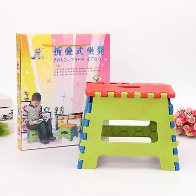 China High Quality Eco-friendly Customized Portable Plastic Folding Kids Step Stool for sale