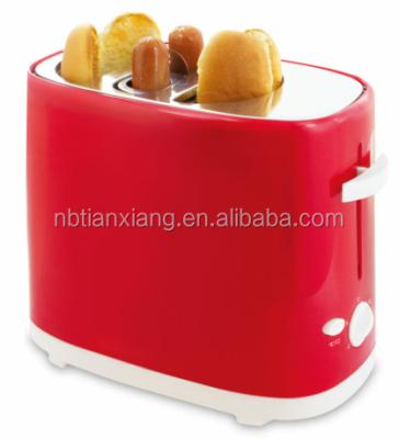 China Household Stainless Steel 800W Popular 2 Slice Bread Housing Electric Automatic Toaster for sale