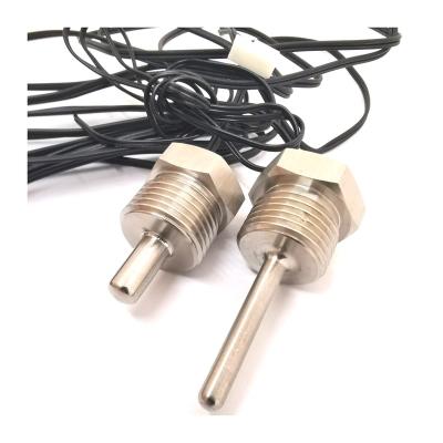 China Stainless Steel304 316 OR Brass NTC Temperature Sensor 5k 10k 100k NTC 3950 3435 3977 Two Wire Temperature Sensor for sale