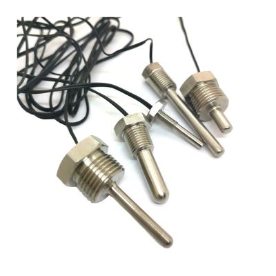 China Stainless Steel304 316 OR NTC 3950 3435 3977 Thread M6 M18 M235K 10K 100K NTC Brass Temperature Sensor for sale