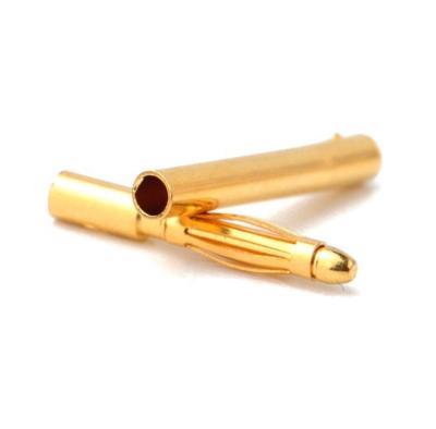 China Power Connector Circular Connector 2 Mm Banana Plug Pin for sale