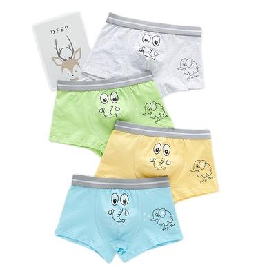 China Wholesale Breathable Boys Kids Briefs Underwear Panties With Pure Cotton Material Kids Boxer for sale