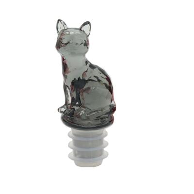 China Creative Animal Shaped 21212 Animal Shape Silicone Wine Bottle Stopper for sale