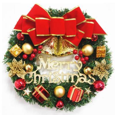 China 21147 2021 New Hot Sale 30CM Plastic Christmas Decoration Christmas Wreath for sale