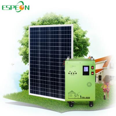 China Home Solar Generator For TV Laptop Portable DC To AC 220V Home Solar Power System Generator for sale