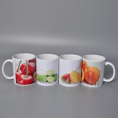 China Sublimation Cup Sublimation Mug Cheap OEM Design Viable Ceramic Mug Sublimation White Mug for sale