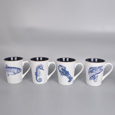 China Sublimation Mugs Sublimation Ceramic Mugs OEM Viable Wholesale Pattern Ceramic Decal for sale