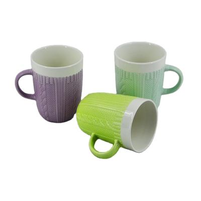 Chine Factory Sustainable Mug And Ceramic Sleeve 14oz Custom Coffee Mugs à vendre