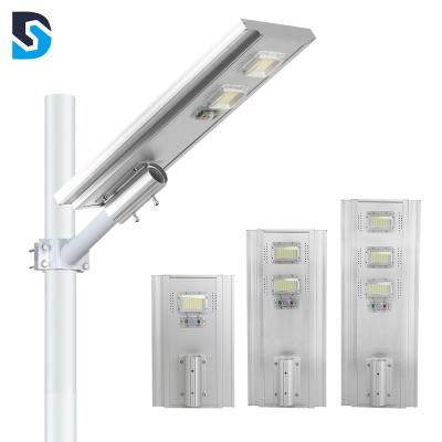 China ROAD 30w 60w 90w 120w 150w Waterproof Ip65 Solar Powered Smd Integrated All In One LED Solar Street Light for sale