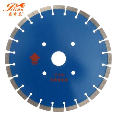 China Granite / Marble / Concrete Diamond Disc Granite 350 Mm Saw Blade Cut Hollow Core Concrete for sale