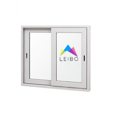 China Sliding Factory Cheap Price Horizontal Aluminum Profile Double Glazed Sliding Windows With Mosquito Net for sale