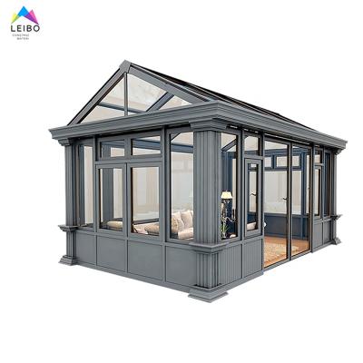 Κίνα Modern Greenhouse Garden High Profile Prefab Aluminum Steel Structure Sunroom προς πώληση