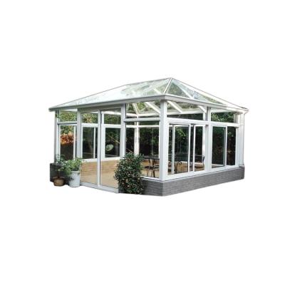 China Beautiful Modern Aluminum Aluminum Extrusions Sunroom Kits Glass Sunroom Container Homes For Sale In UAE à venda