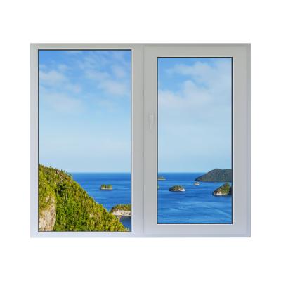 China Sliding factory price pvc windows double glazed upvc sliding windows for sale