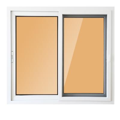 Κίνα Customized upvc screen factory price pvc casement folding plastic swing glass window/ προς πώληση