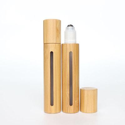 China High end moso 10ML15ML cosmetic jar bamboo ball eye cream spot bamboo eye cream bottled empty bottle for sale