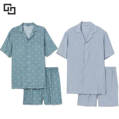 China Breathable Custom Design Winter Sleepwear Manufacturer Bamboo Men Pajamas for sale