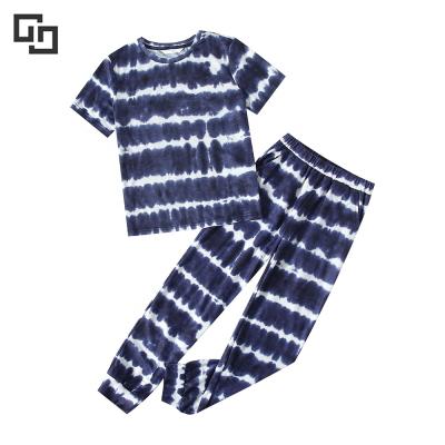 China Wholesale Bulk Breathable Kids Pajamas Set Custom Made Sleepwear Cotton Boys Children Pajamas for sale