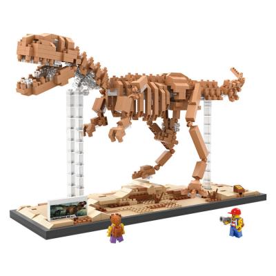 China Building toy 9023 loz diamond blocks building block plastic dinosaurs fossil for sale