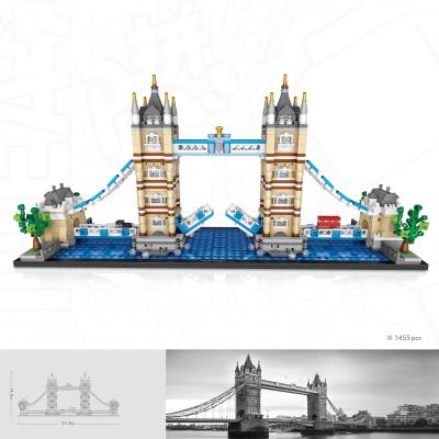 China Building Toy LOZ Block Mini Tower Bridge Toys Kid's DIY Educational Creative Block for sale